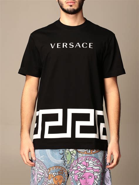 versace t-shirt women's sale|versace collection men shirt sale.